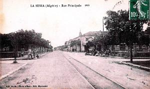 LA SENIA - RUE PRINCIPALE - 1923